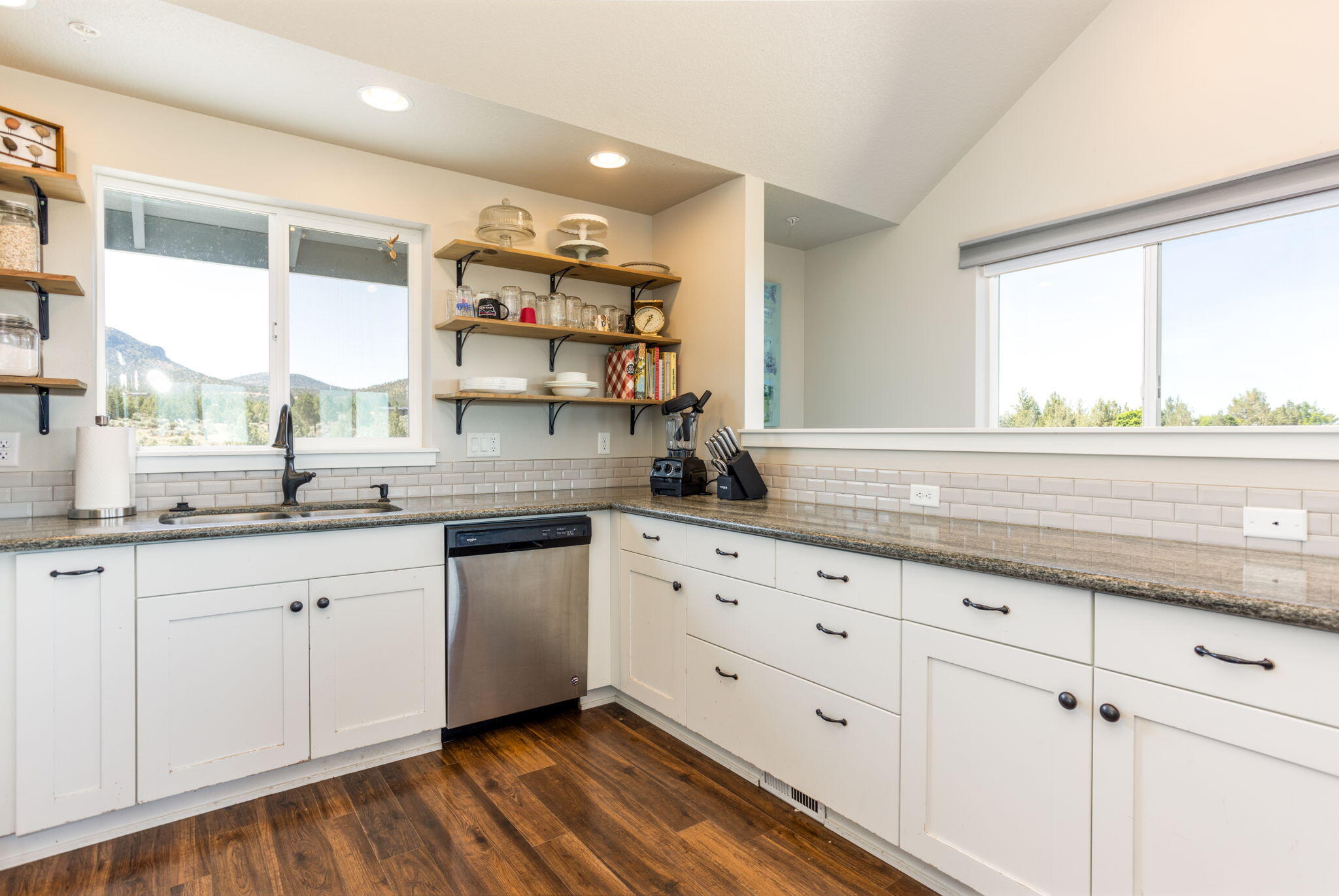 14224 Southwest Howlett Drive Powell Butte, OR 97753 - Photo 7 of 45 Kitchen & windows