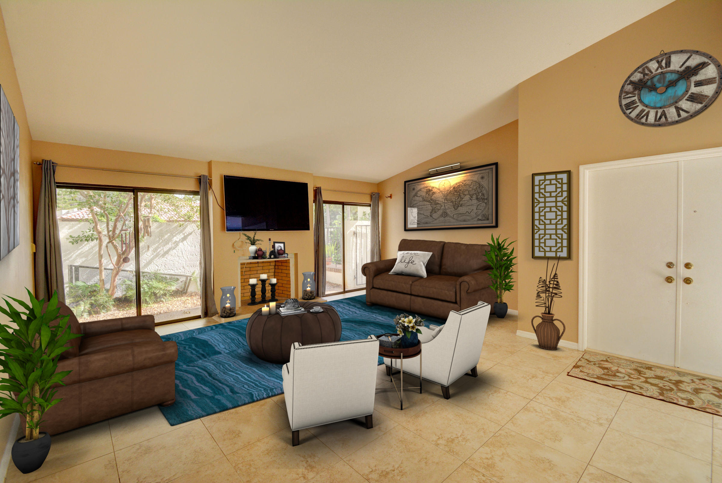 6730 Lago Vista Terrace Boca Raton, FL 33433 - Photo 11 of 41 Living room