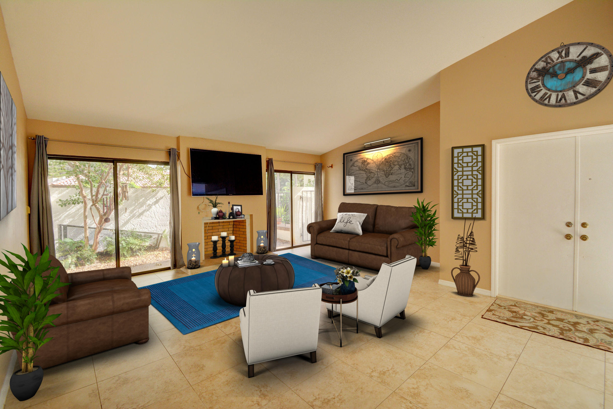 6730 Lago Vista Terrace Boca Raton, FL 33433 - Photo 12 of 41 living room