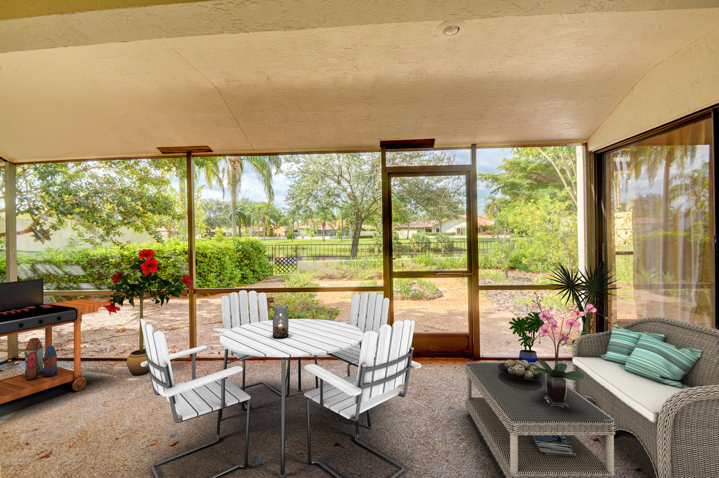 6730 Lago Vista Terrace Boca Raton, FL 33433 - Photo 8 of 41 patio over looking water view