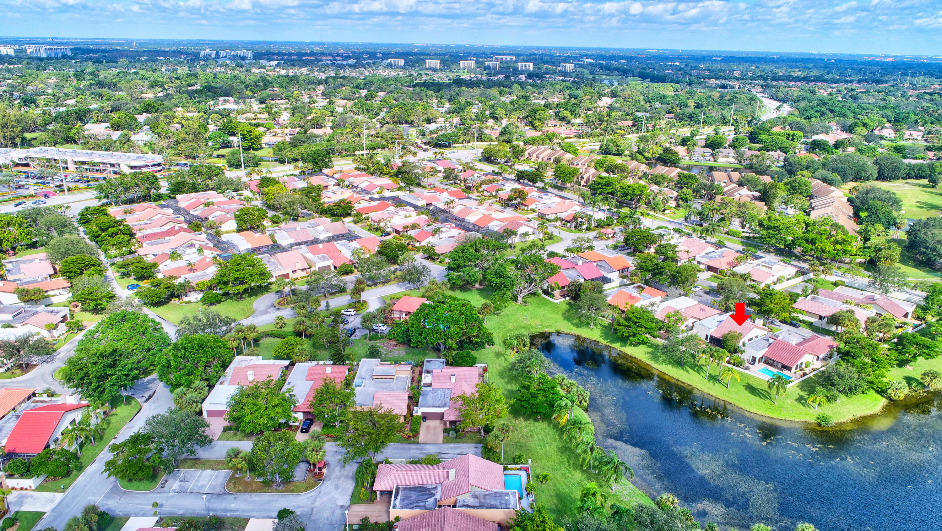 6730 Lago Vista Terrace Boca Raton, FL 33433 - Photo 9 of 41 Aerial