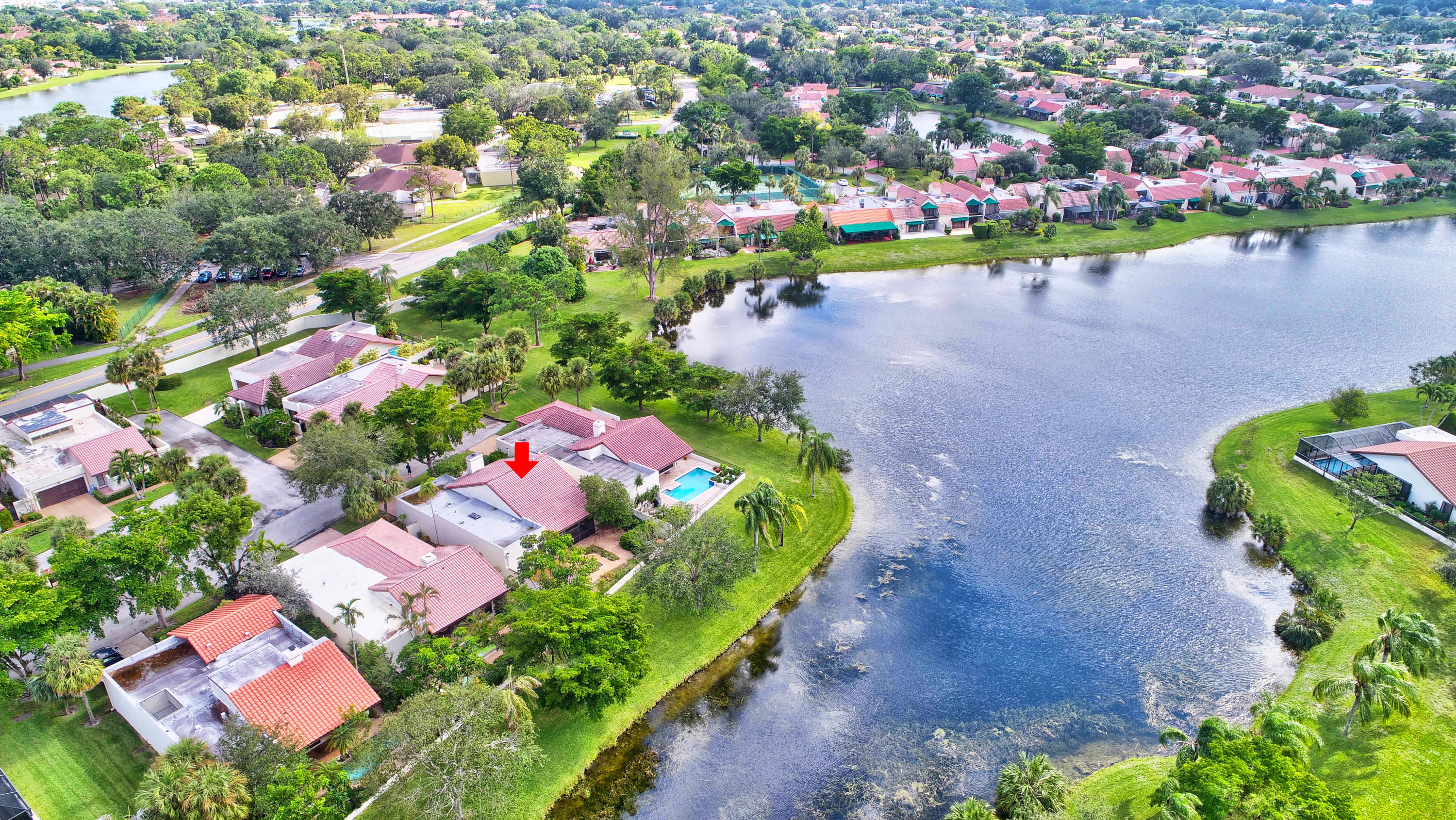 6730 Lago Vista Terrace Boca Raton, FL 33433 - Photo 10 of 41 Aerial