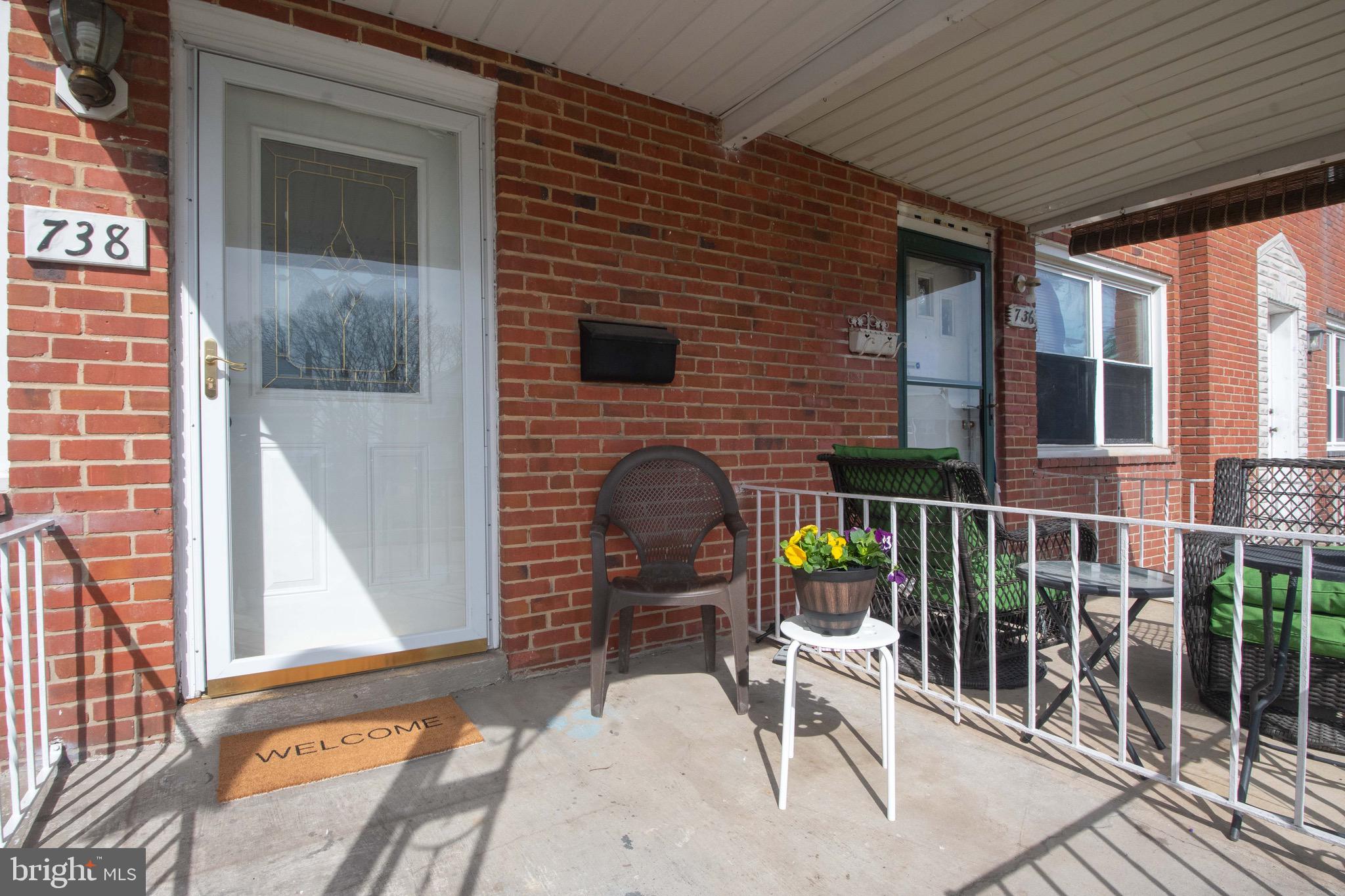 738 Aldworth Road Baltimore, MD 21222 - Photo 3 of 35 Front porch