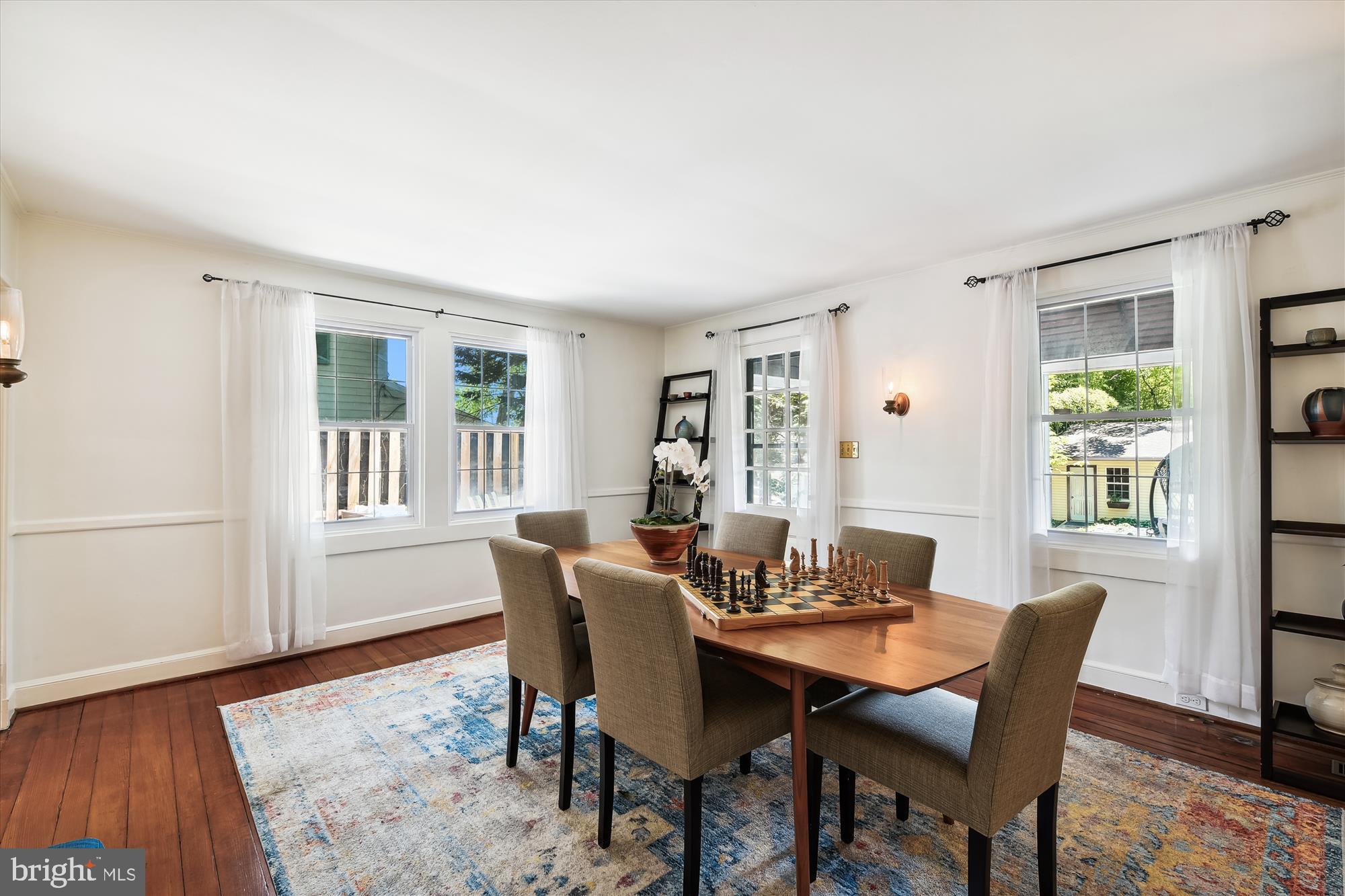 201 Cedarcroft Road Baltimore, MD 21212 - Photo 14 of 88 Dining Room offers access to the back porch & yard