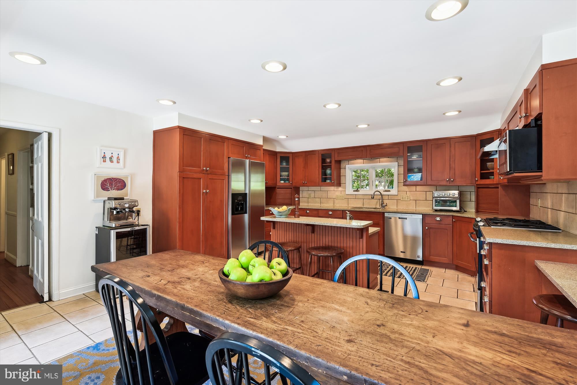 201 Cedarcroft Road Baltimore, MD 21212 - Photo 17 of 88 Kitchen is large & sunny, a chef's dream!