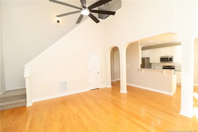 a view of a room with a sink