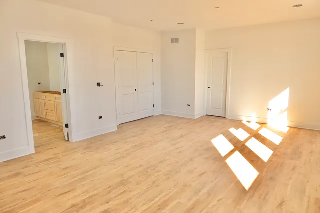 a view of empty room