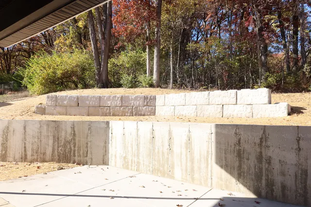 a view of wooden fence