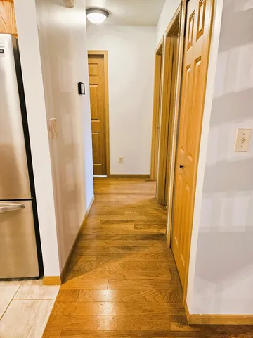 a view of a storage & utility room with washer and dryer