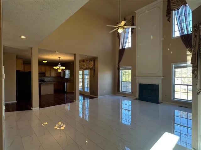 a view of an empty room with window