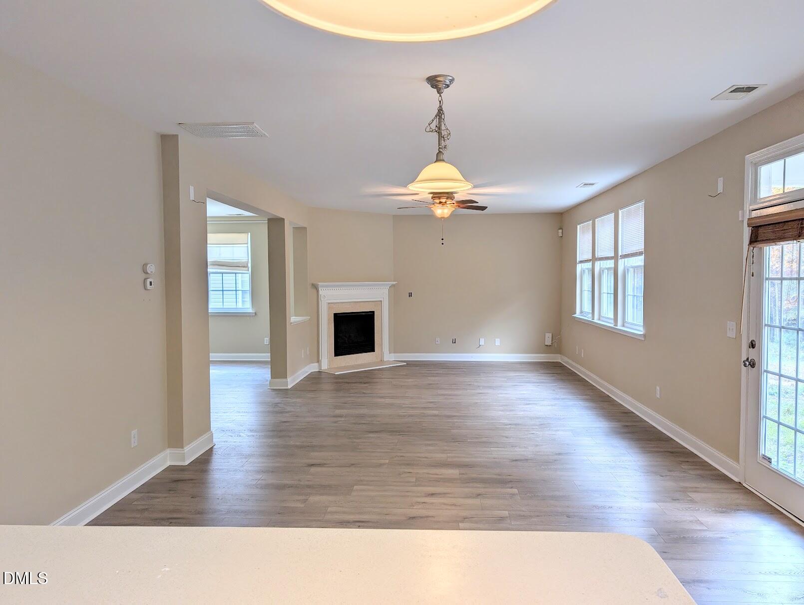 314 Ashburn Lane Durham, NC 27703 - Photo 13 of 40 a view interior of a house livingroom and chandelier