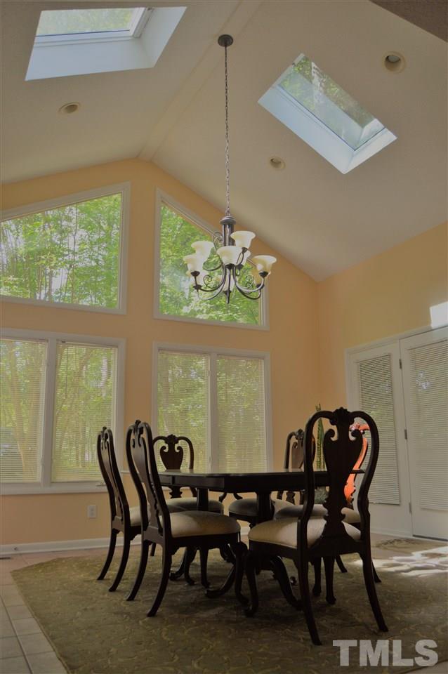 4120 Laurel Hills Road Raleigh, NC 27612 - Photo 6 of 25 Vaulted ceilings and skylights