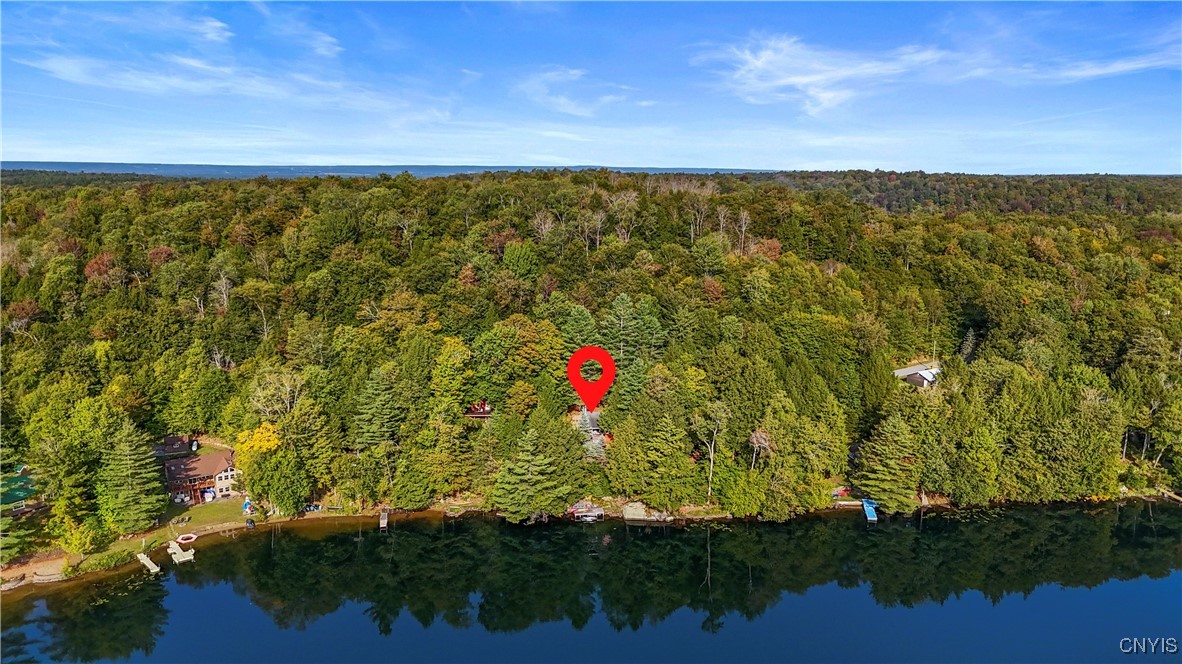 8119 Capron Road Forestport, NY 13494 - Photo 36 of 37 Pinned Location from the lake