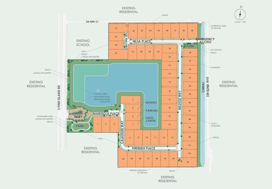 4990 Naugle Way, Unit WHITESTONE 47 Davie, FL 33328 - Photo 17 of 19 MARIGOLD COMMUNITY MAP