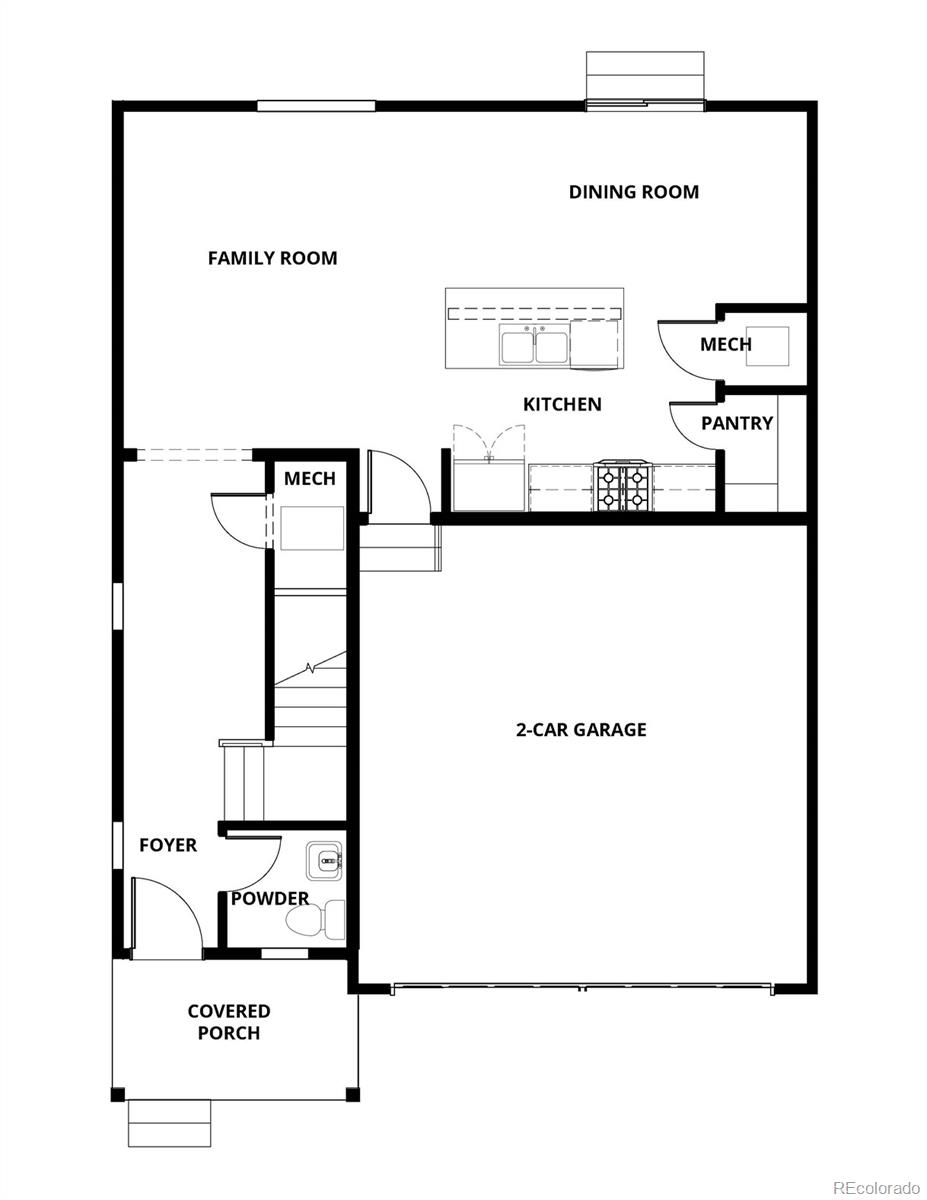 7416 Poudre Street Frederick, CO 80530 - Photo 17 of 30 a picture of a floor plan