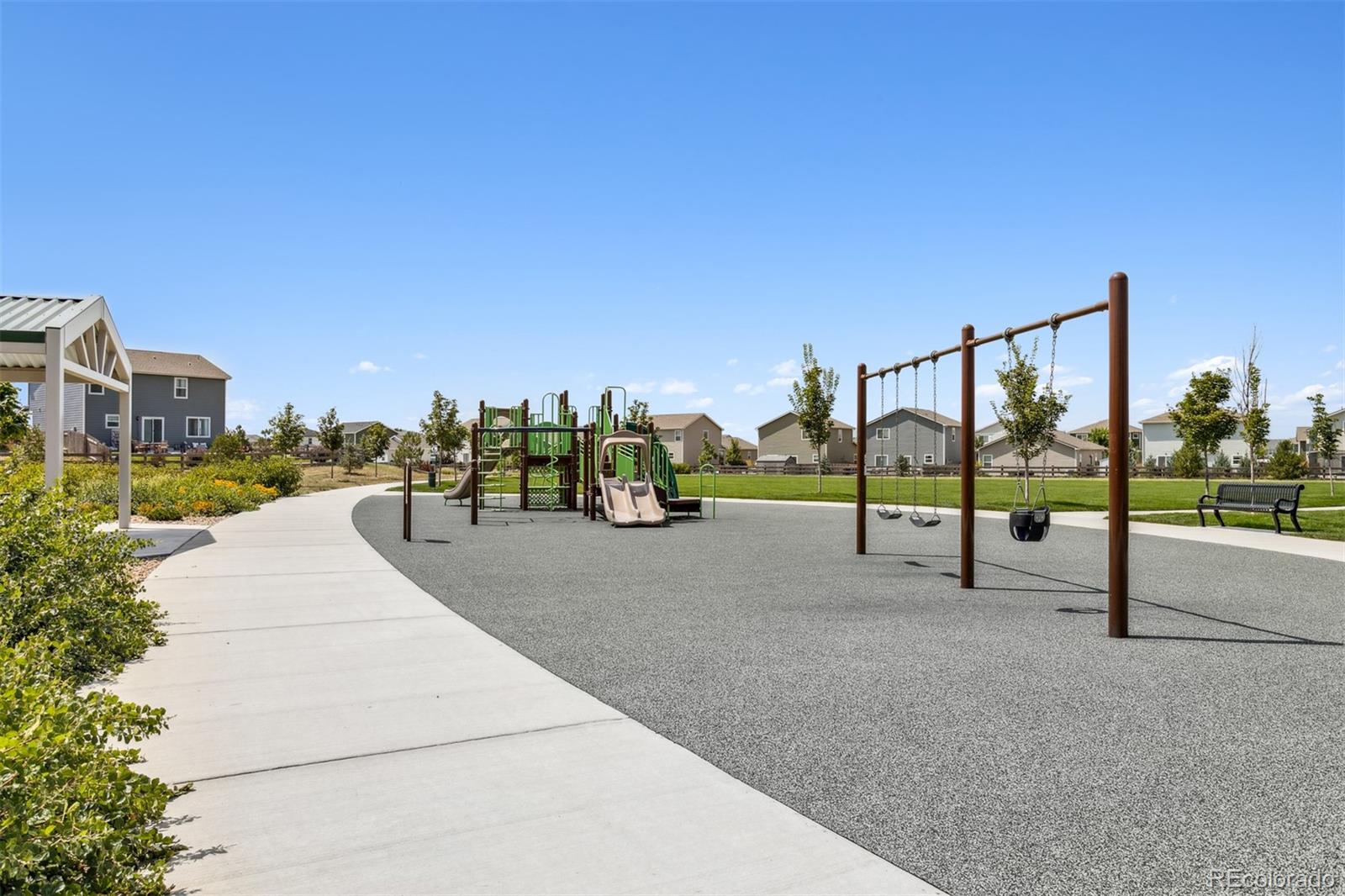 7416 Poudre Street Frederick, CO 80530 - Photo 24 of 30 a view of outdoor space with seating area