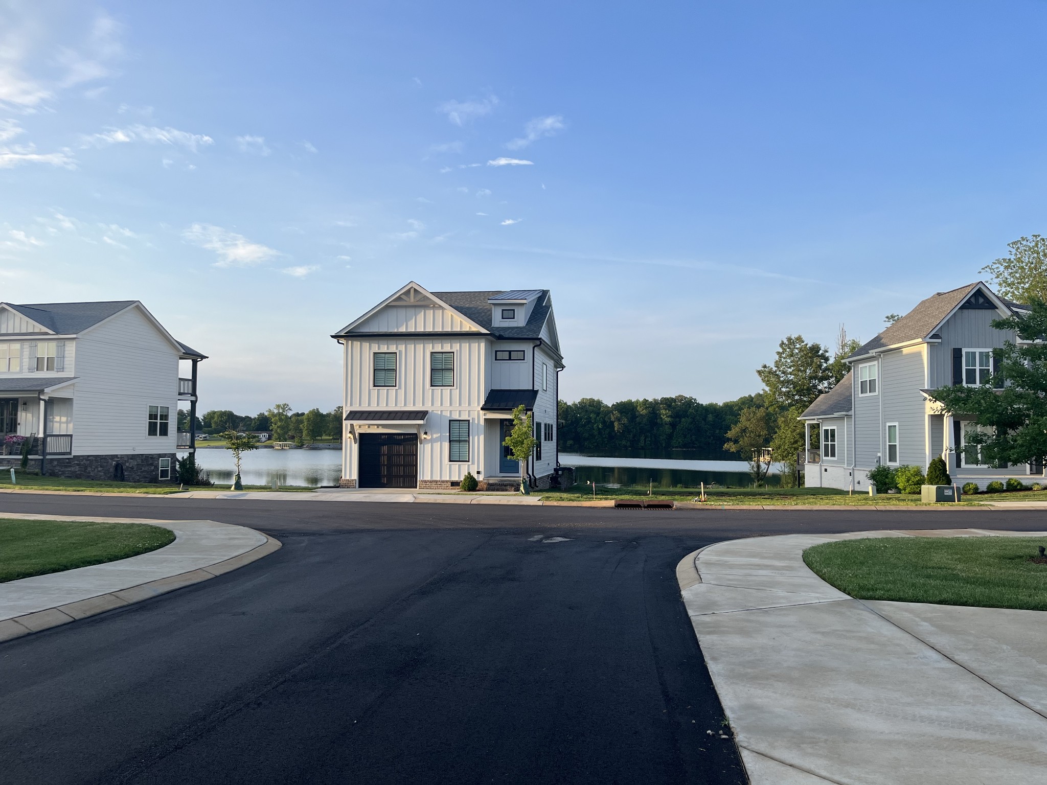 0 Barefoot Way Winchester, TN 37398 - Photo 5 of 12 a front view of a house with a yard and tree s