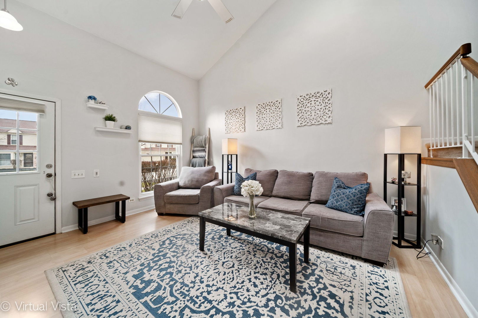 6367 Banburry Road, Unit 6367 Downers Grove, IL 60516 - Photo 3 of 20 a living room with furniture and a rug