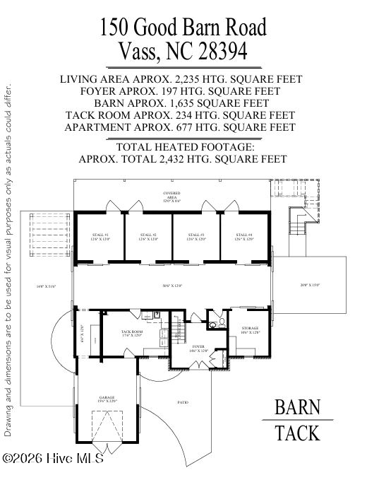 150 Good Barn Road Vass, NC 28394 - Photo 75 of 77