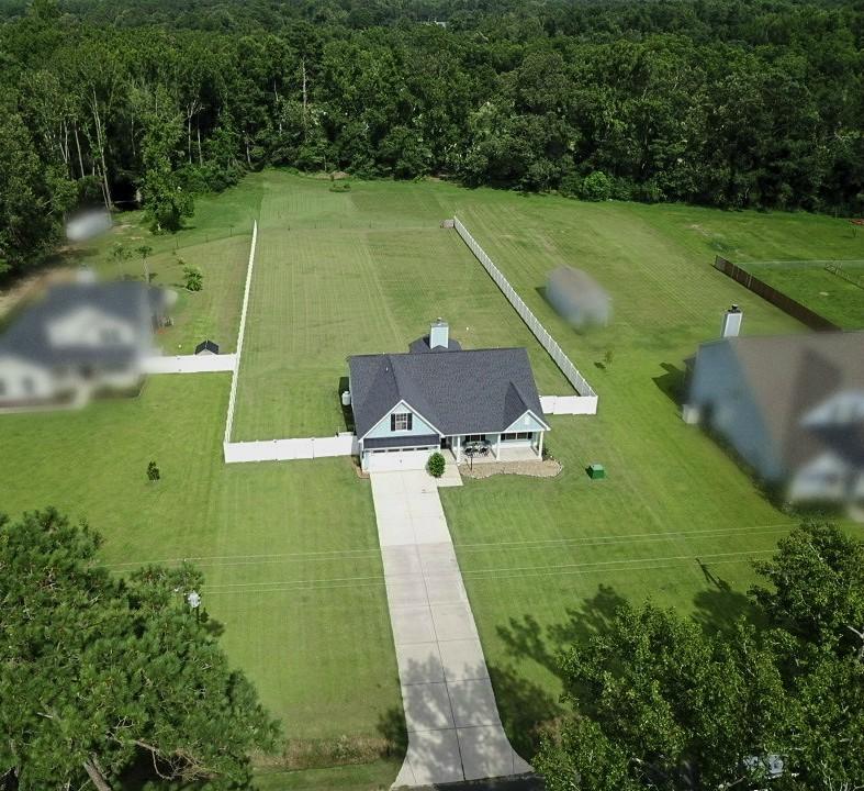 143 Hill Branch Road Ridgeville, SC 29472 - Photo 34 of 37 Front Drone View
