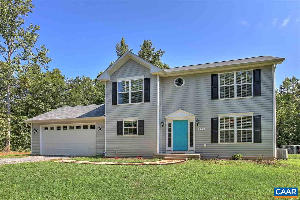 205 Jacoby Road Louisa, VA 23093 - Photo 21 of 21 a view of front of house with a yard
