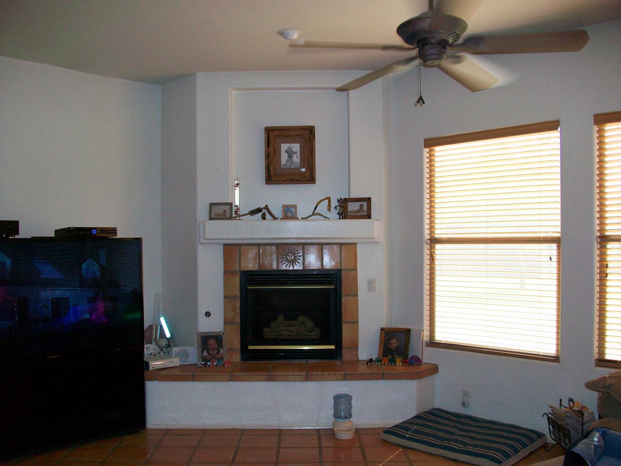 970 South Rutherford Court Gilbert, AZ 85296 - Photo 17 of 18 Fireplace in Family Room