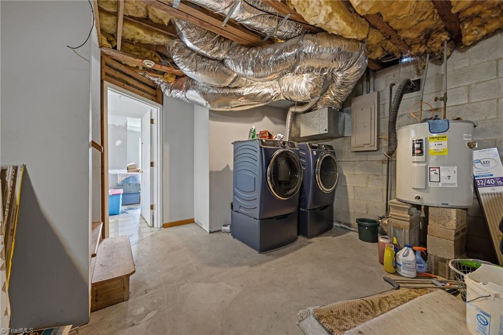 487 King Road Seagrove, NC 27341 - Photo 26 of 42 Laundry is in basement