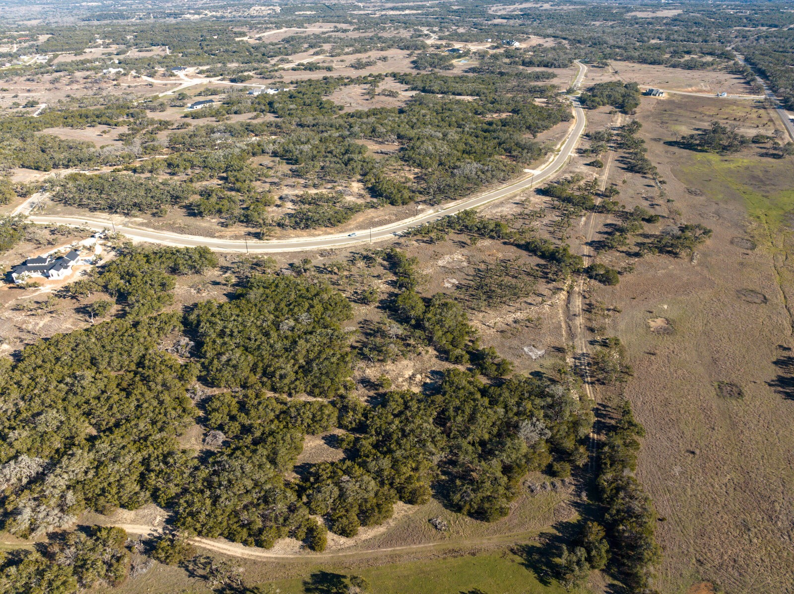 642 Windmill Ridge Drive Blanco, TX 78606 - Photo 19 of 29 a view of a dry yard