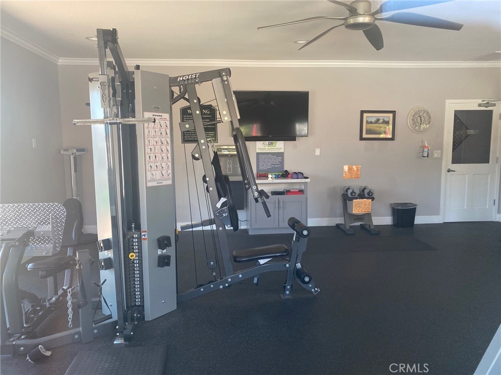 10210 Base Line Road, Unit 51 Alta Loma, CA 91701 - Photo 9 of 19 a view of a livingroom with furniture and a ceiling fan