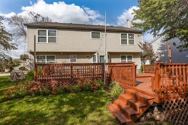a view of park with bench and trees