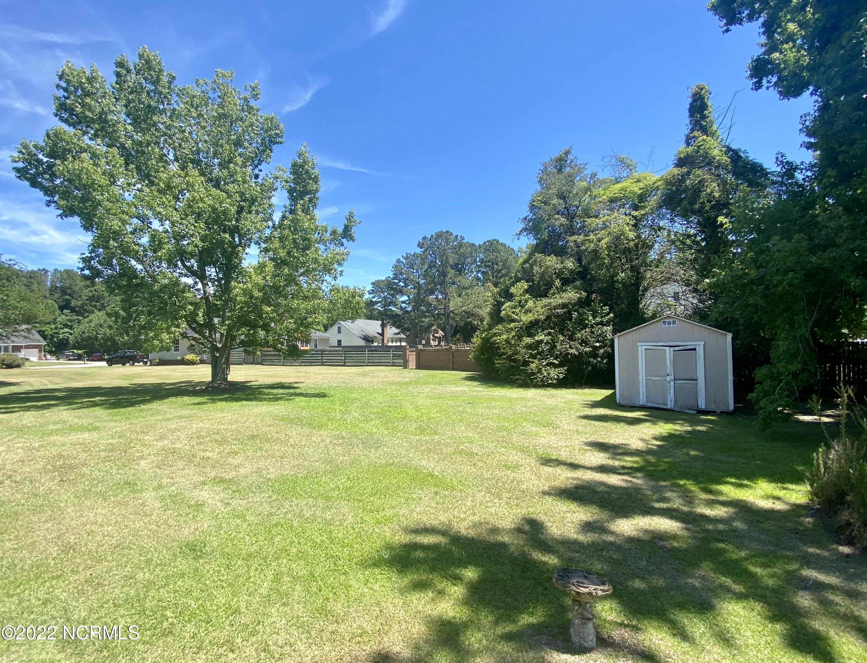 3207 Hodges Road Kinston, NC 28504 - Photo 15 of 15 Backyard / Storage