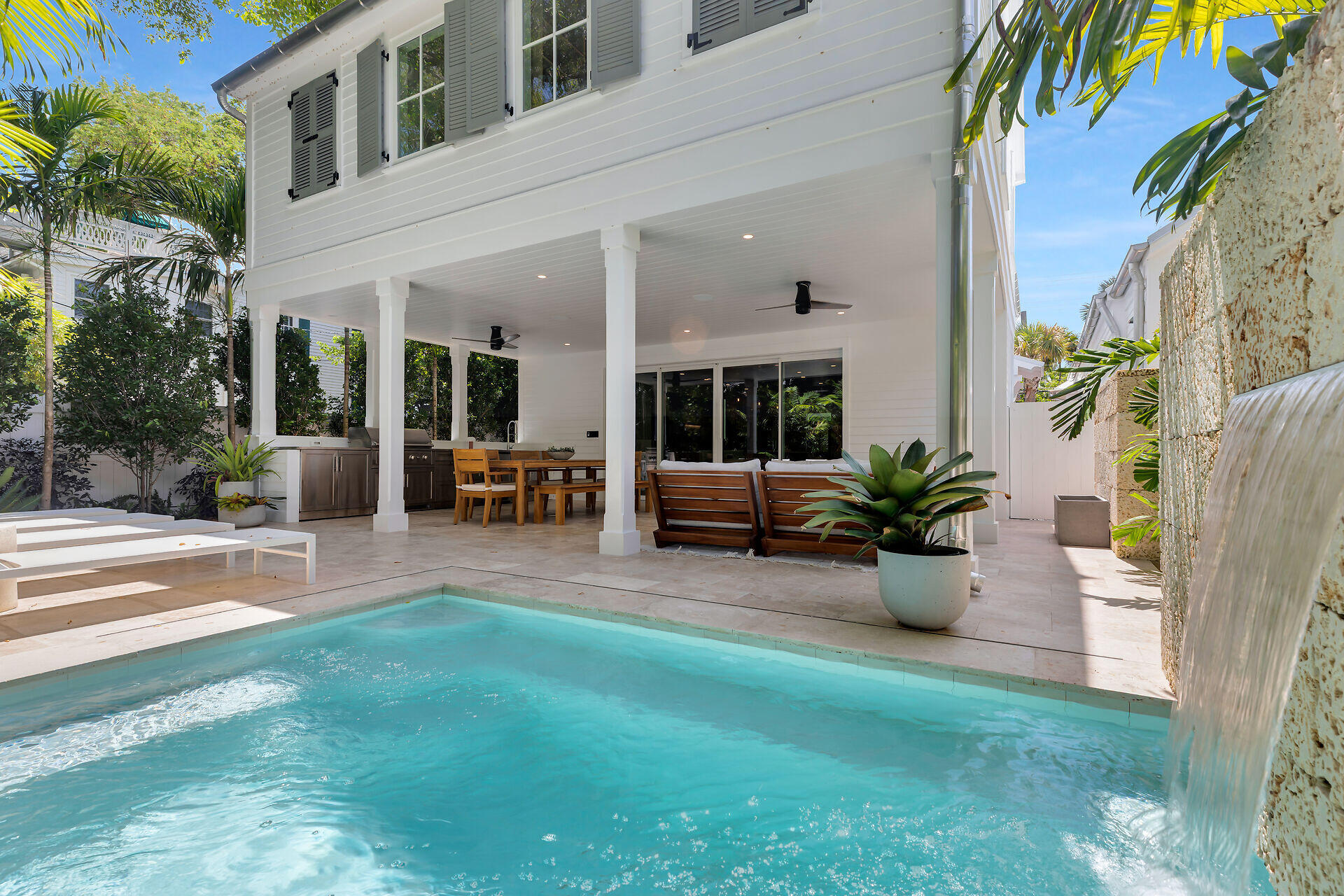 317 Whitehead Street Key West, FL 33040 - Photo 36 of 78 a view of a house with backyard and sitting area