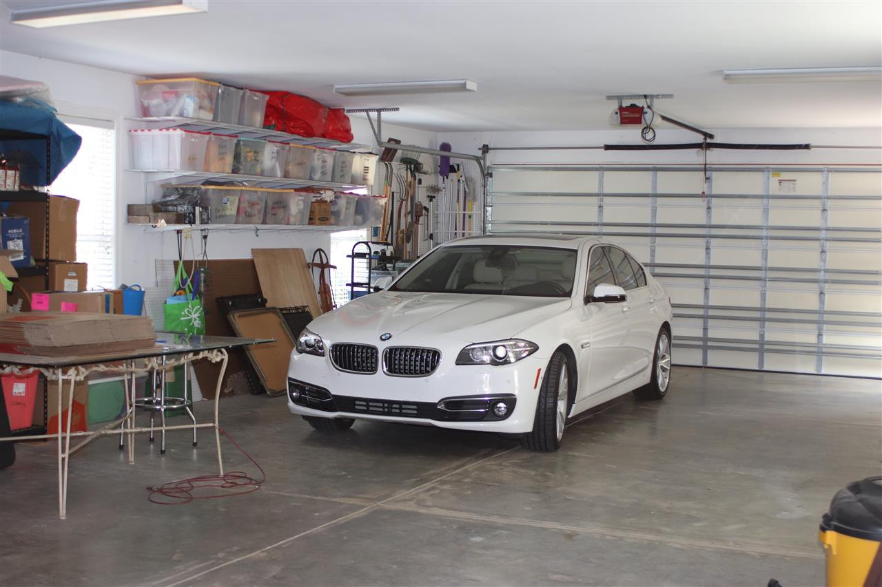 8119 Dreamy Way Raleigh, NC 27613 - Photo 30 of 30 This picture does not show the depth of this garage. You have to see it for yourself. Lots of space for multiple cars and plenty of storage for outdoor and storage for items that do not need climate control. Garage