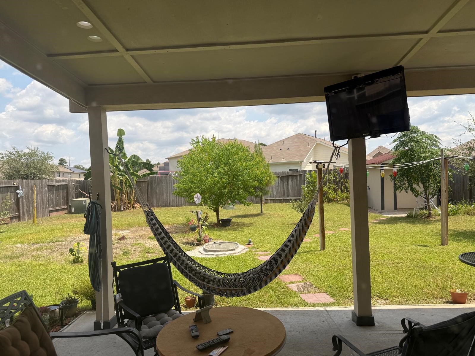 22730 Sunset Glen Lane Spring, TX 77373 - Photo 6 of 7 a view of swimming pool from a balcony