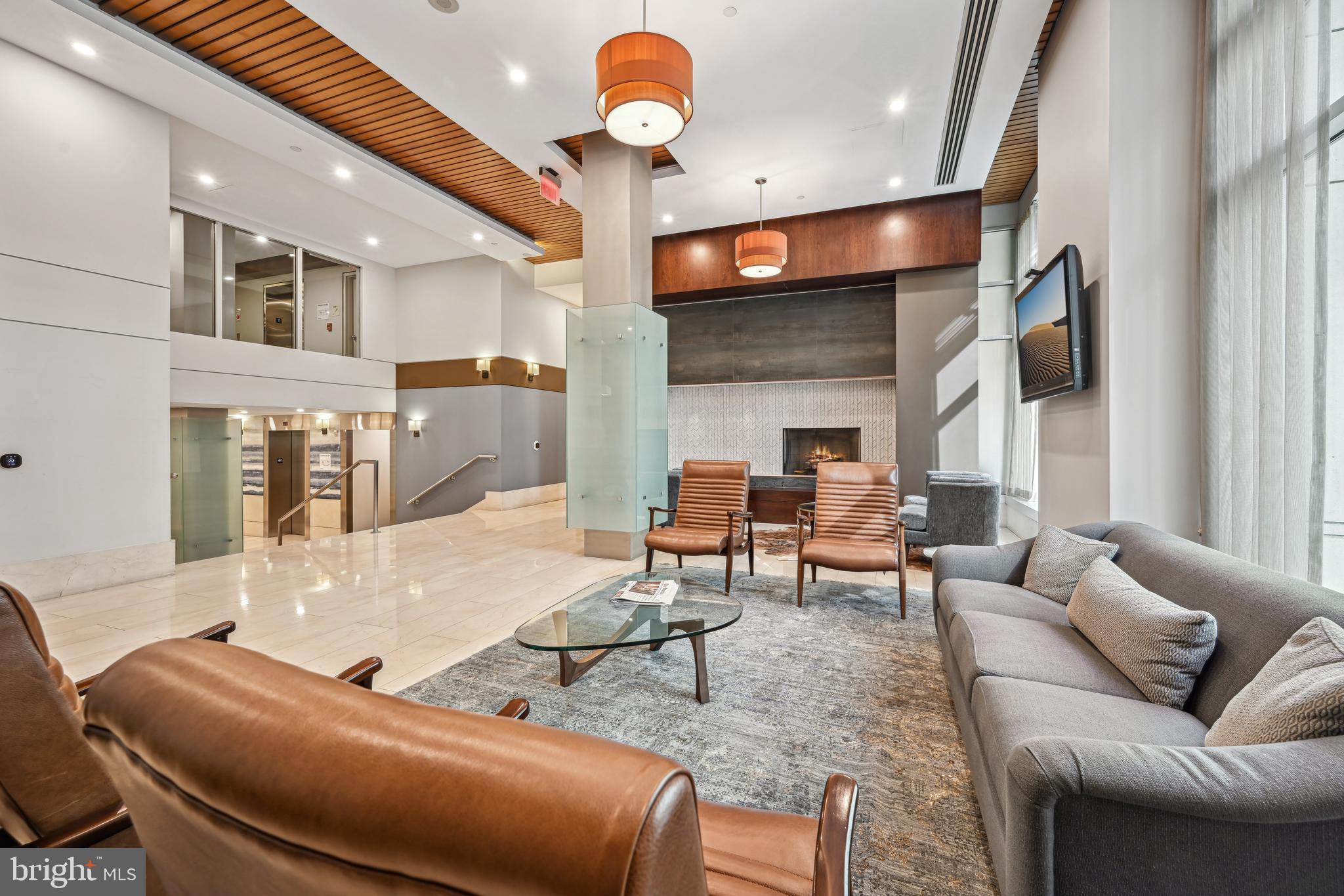 1025 First Street Southeast, Unit 1107 Washington, DC 20003 - Photo 13 of 19 Lobby w 24 hour concierge