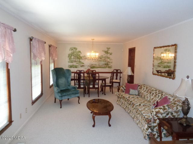 5539 Bankston Lake Road Macon, GA 31216 - Photo 16 of 29 a view of a livingroom and dining room