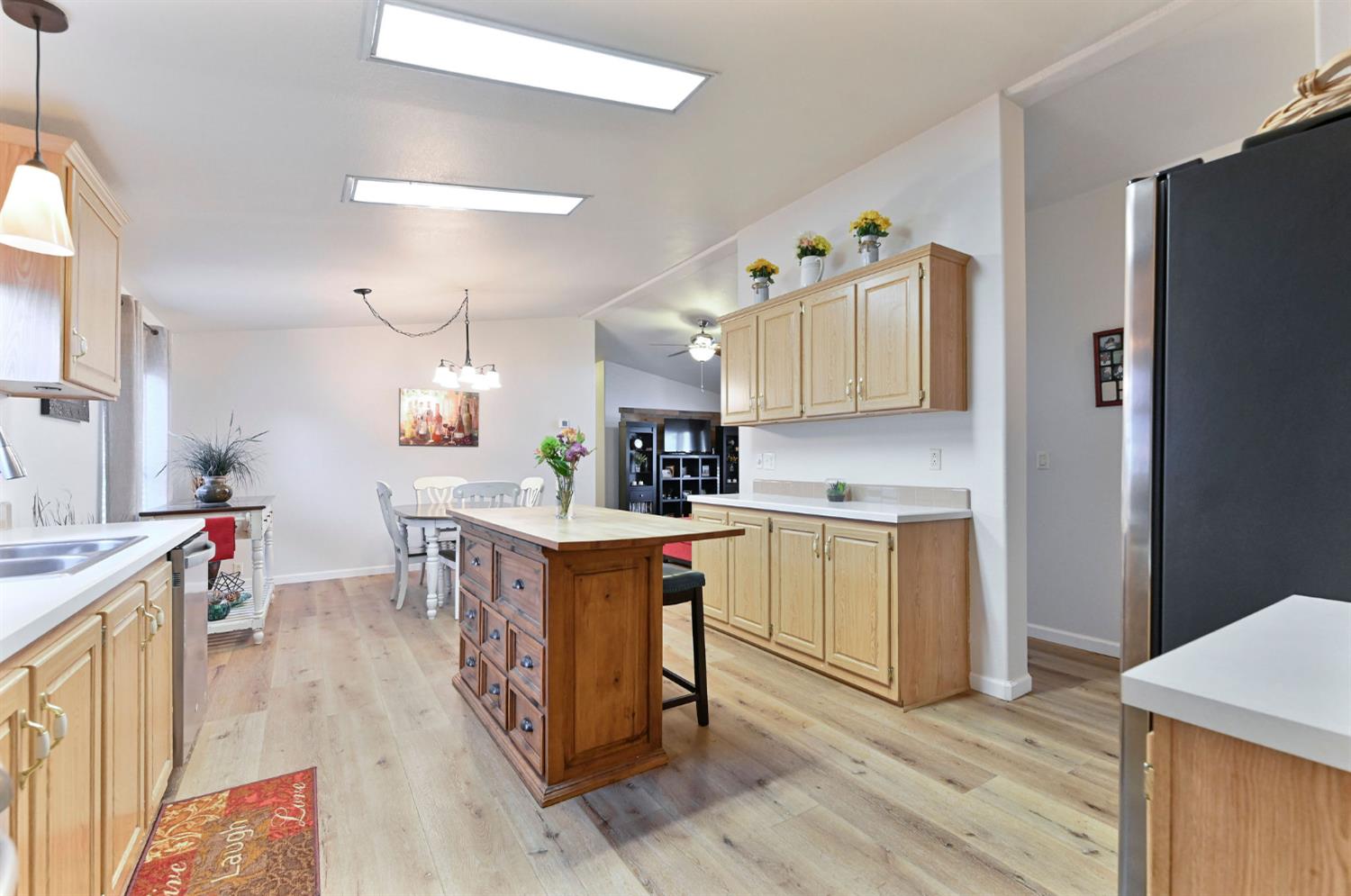 1400 West Marlette Street, Unit 2 Ione, CA 95640 - Photo 23 of 79 a kitchen with a sink cabinets and wooden floor