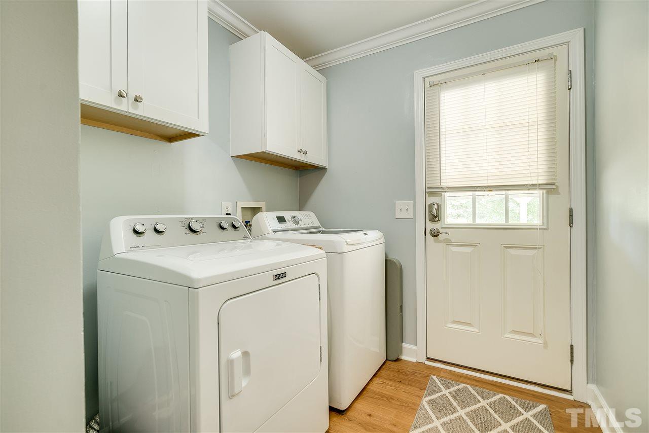 6008 East Pool Road Rougemont, NC 27572 - Photo 20 of 25 a utility room with dryer and washer