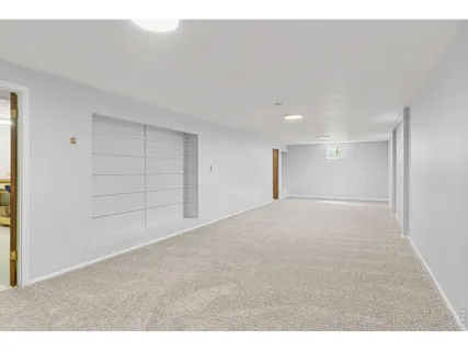 a view of empty room