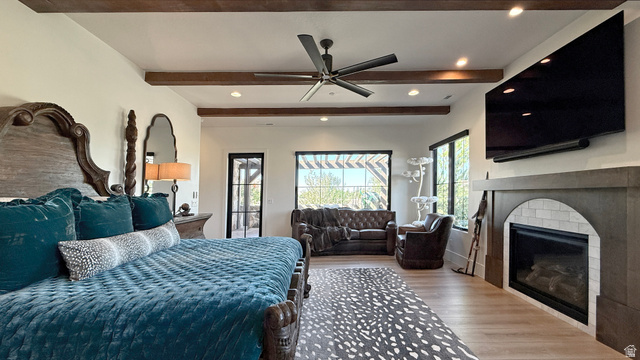 168 South Rancho Santa Fe Virgin, UT 84779 - Photo 21 of 58 Primary suite with private Patio