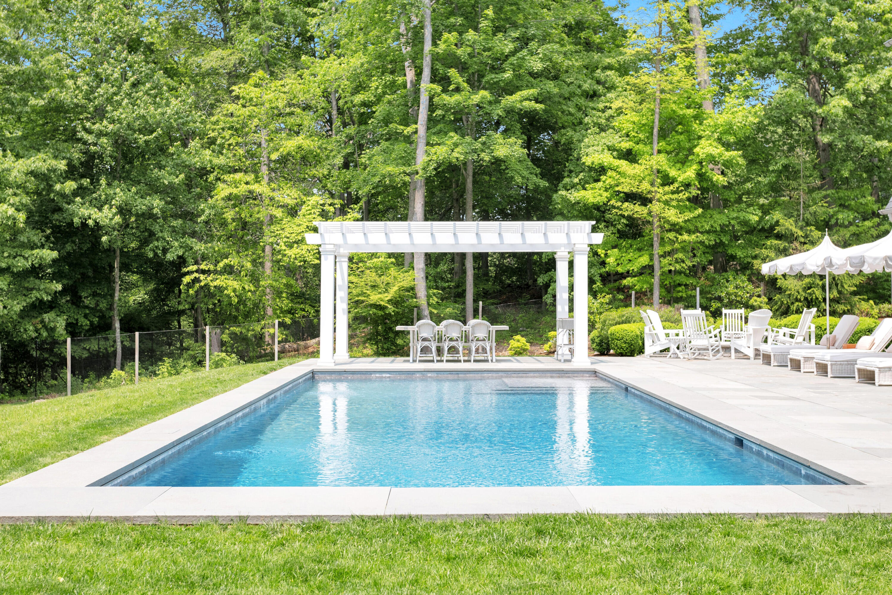 75 Parish Road New Canaan, CT 06840 - Photo 5 of 38 a view of an outdoor space and deck