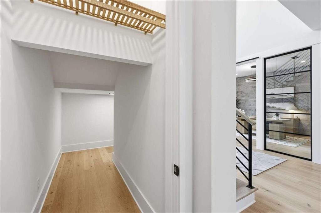 4632 A Shirley Road Gainesville, GA 30506 - Photo 22 of 72 a view of a hallway with wooden floor and entryway
