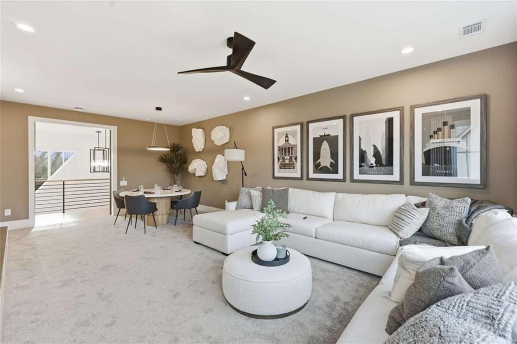 4632 A Shirley Road Gainesville, GA 30506 - Photo 43 of 72 a living room with furniture and a large window