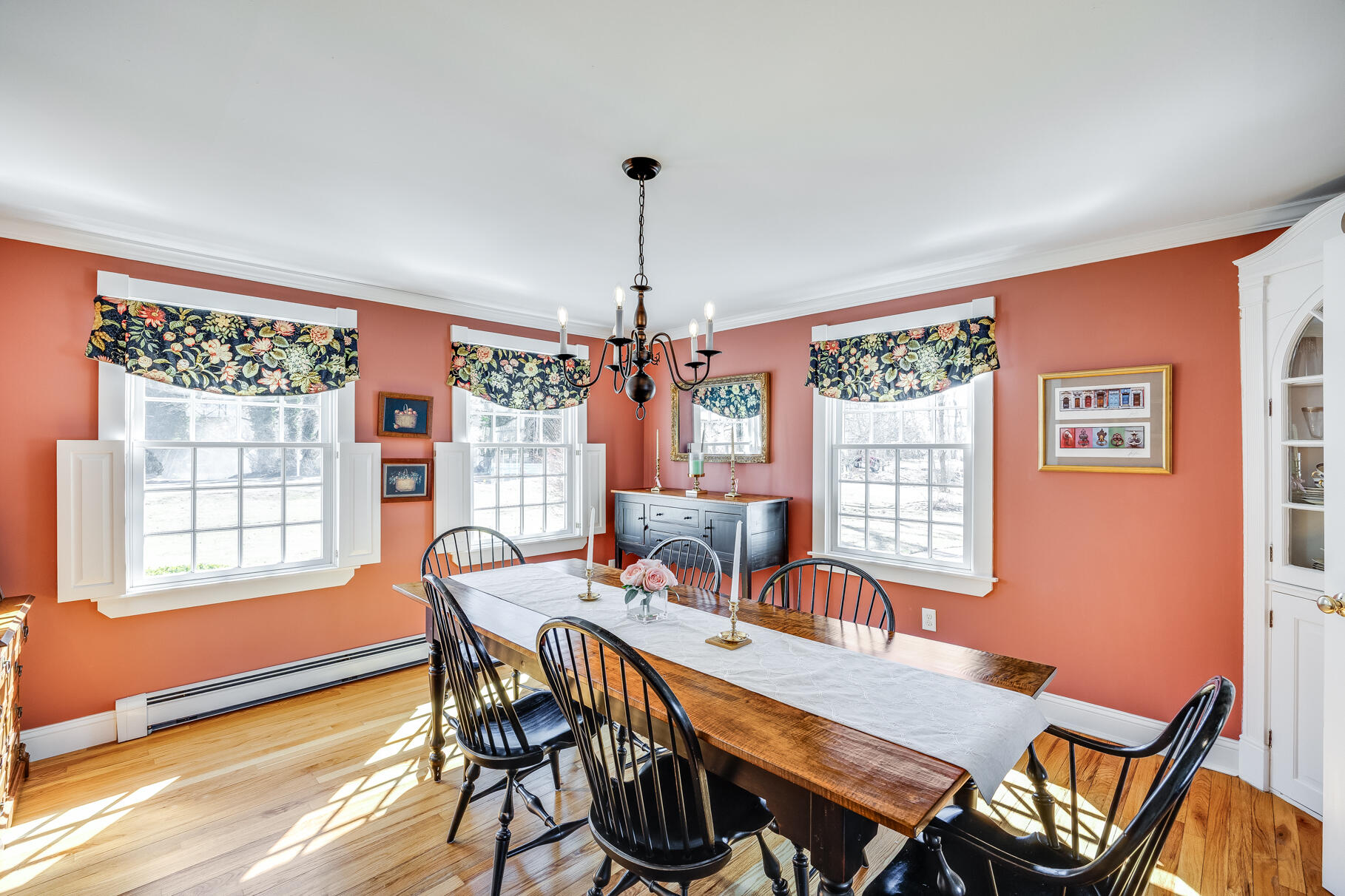 30 Beach Road Orleans, MA 02653 - Photo 19 of 76 a view of a dining room with furniture window and wooden floor