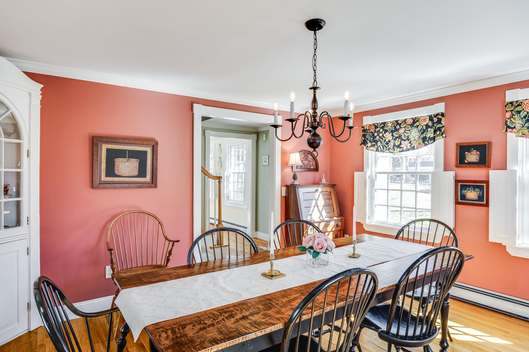 30 Beach Road Orleans, MA 02653 - Photo 20 of 76 a view of a a dining room with furniture window and wooden floor