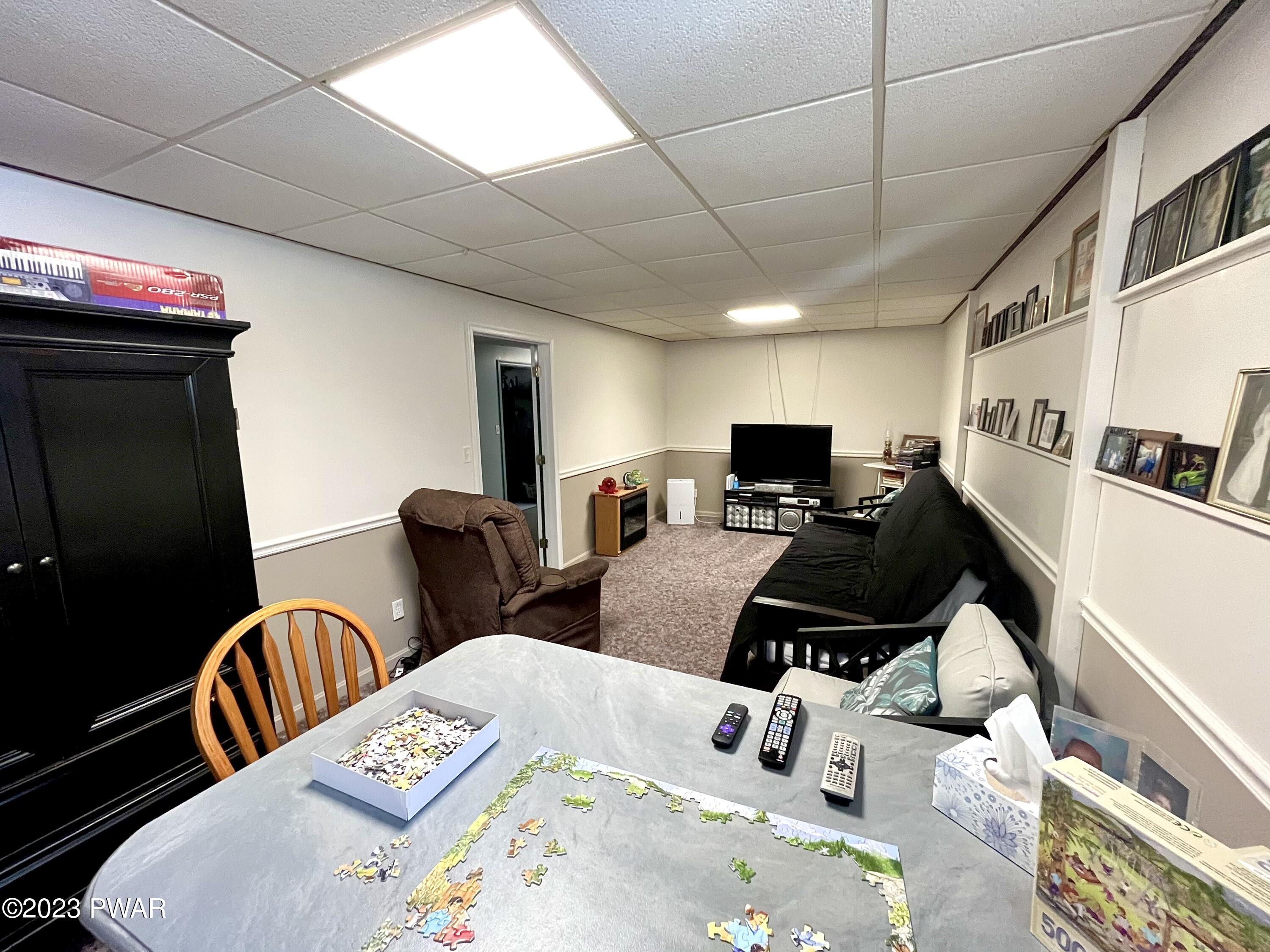 6 Merwin Street Waymart, PA 18472 - Photo 35 of 39 Basement Family Room/ BR