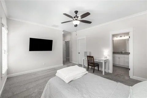 a view of a balcony with wooden floor and outdoor space