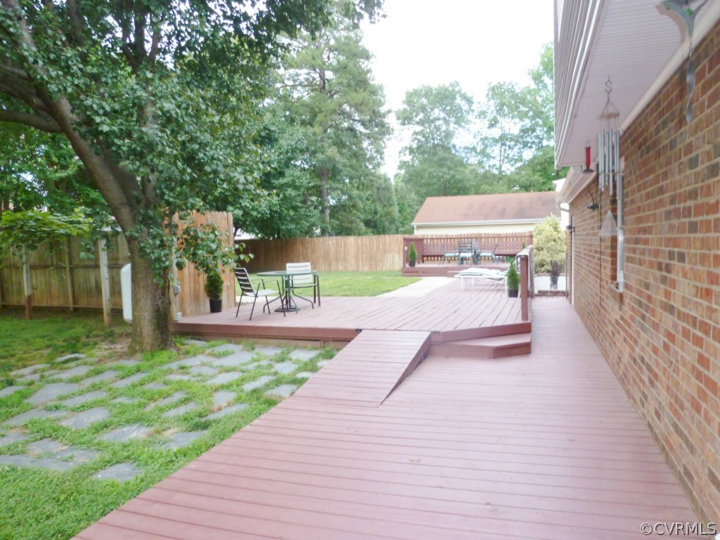 3600 Hemlock Road Chester, VA 23831 - Photo 20 of 24 a view of a backyard with sitting area