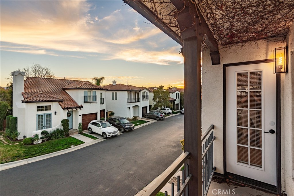 23301 Montecito Place Valencia, CA 91354 - Photo 24 of 41 a view of a building from a balcony