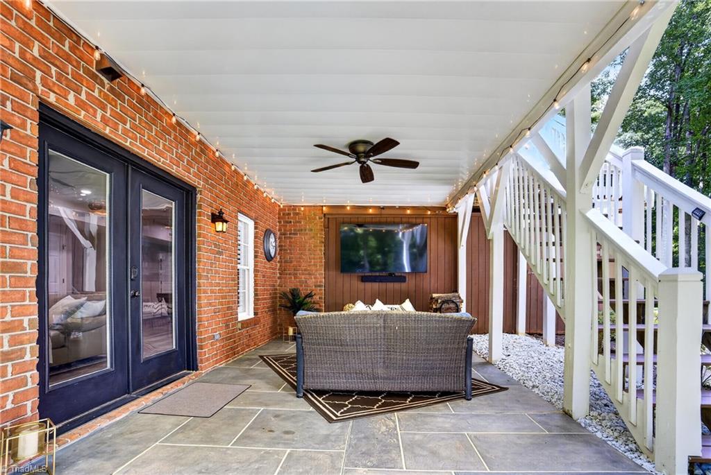 8508 Rosedale Drive Oak Ridge, NC 27310 - Photo 40 of 50 Game day moves outside, under cover.